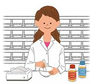 薬剤師のイラスト